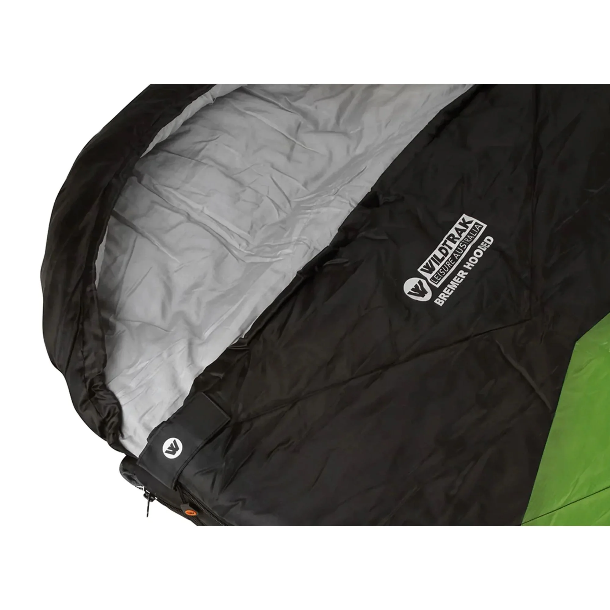 Bremer Hooded Sleeping Bag, 0-5°C, Breathable Lining, Ripstop Fabric, Auto Lock Zips, Sewn-in Storage Pocket, Sewn-through Construction, Hanging Loop, Storage Bag, 80x220cm - Image 4