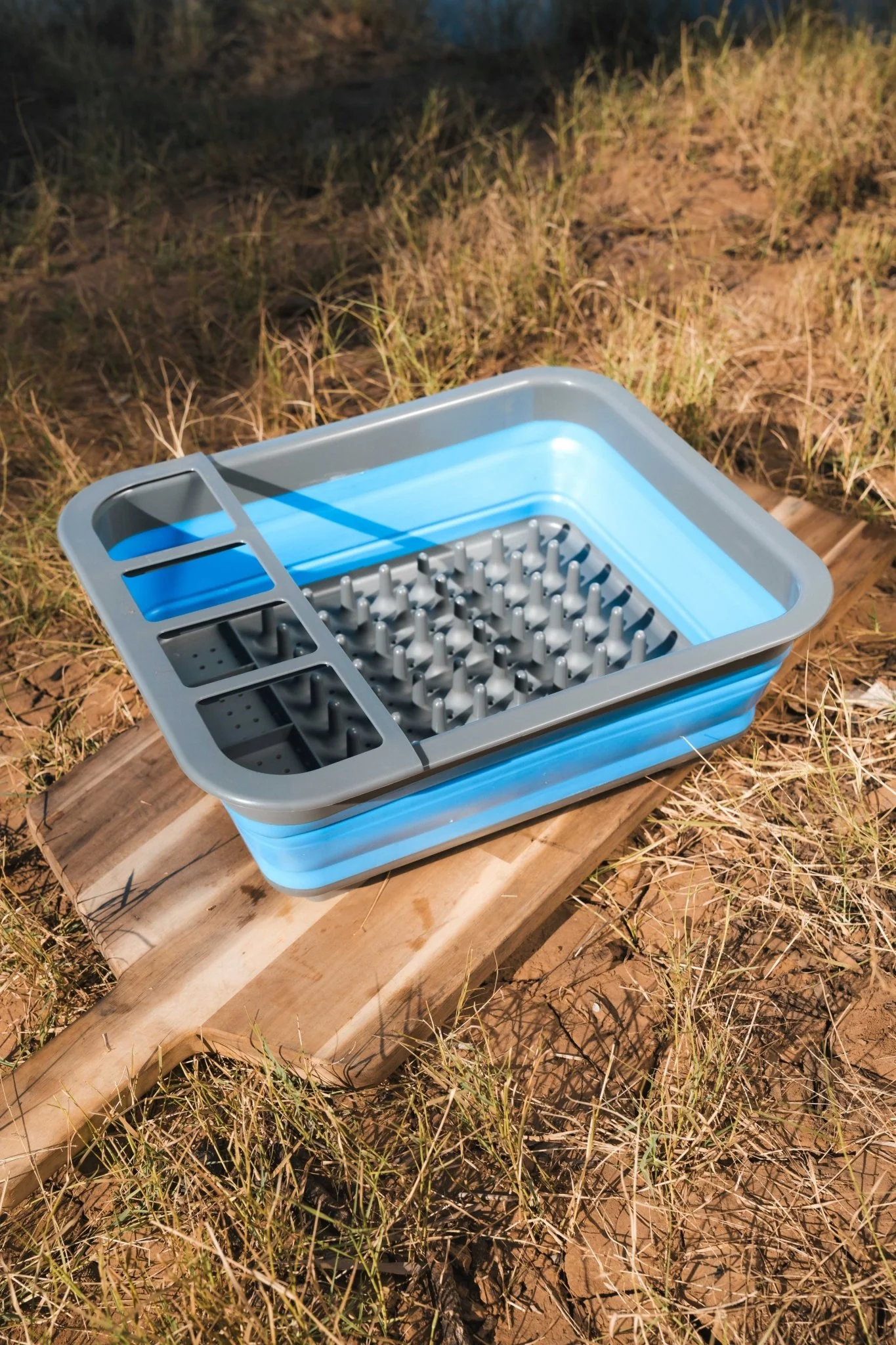 Collapsible 9 Litre Dish Rack 36.5x31.5x13cm - Image 6