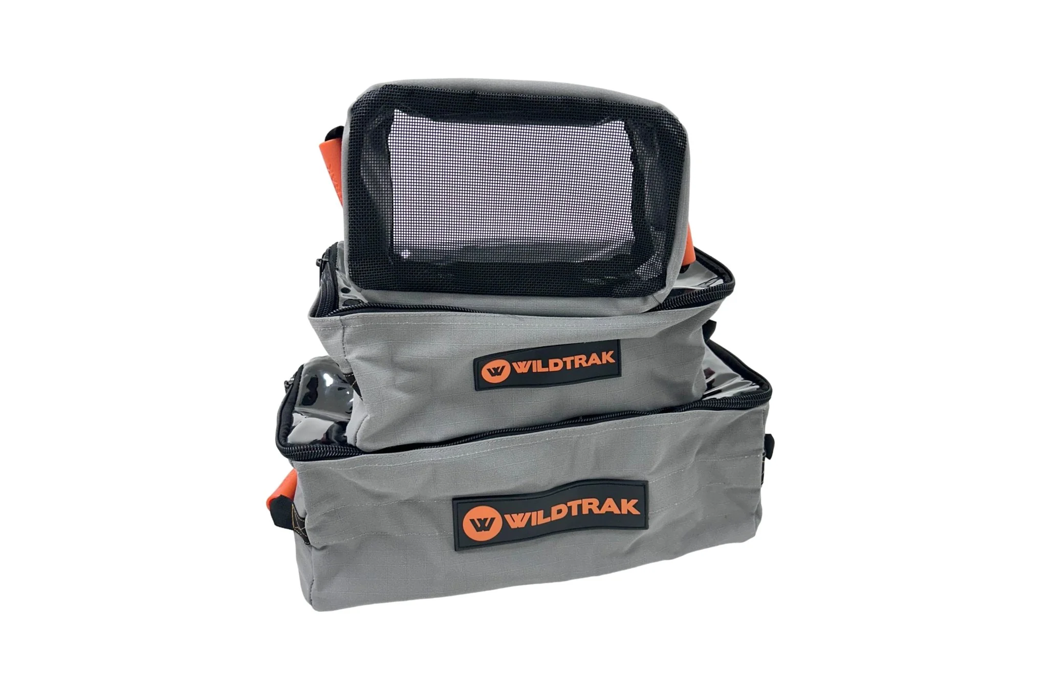 Small Mesh Base Extra Height Canvas Clear Top Storage Bag | Heavy-Duty 400gsm Ripstop Canvas with Handles | 4WD & Camping Gear Storage - Image 3