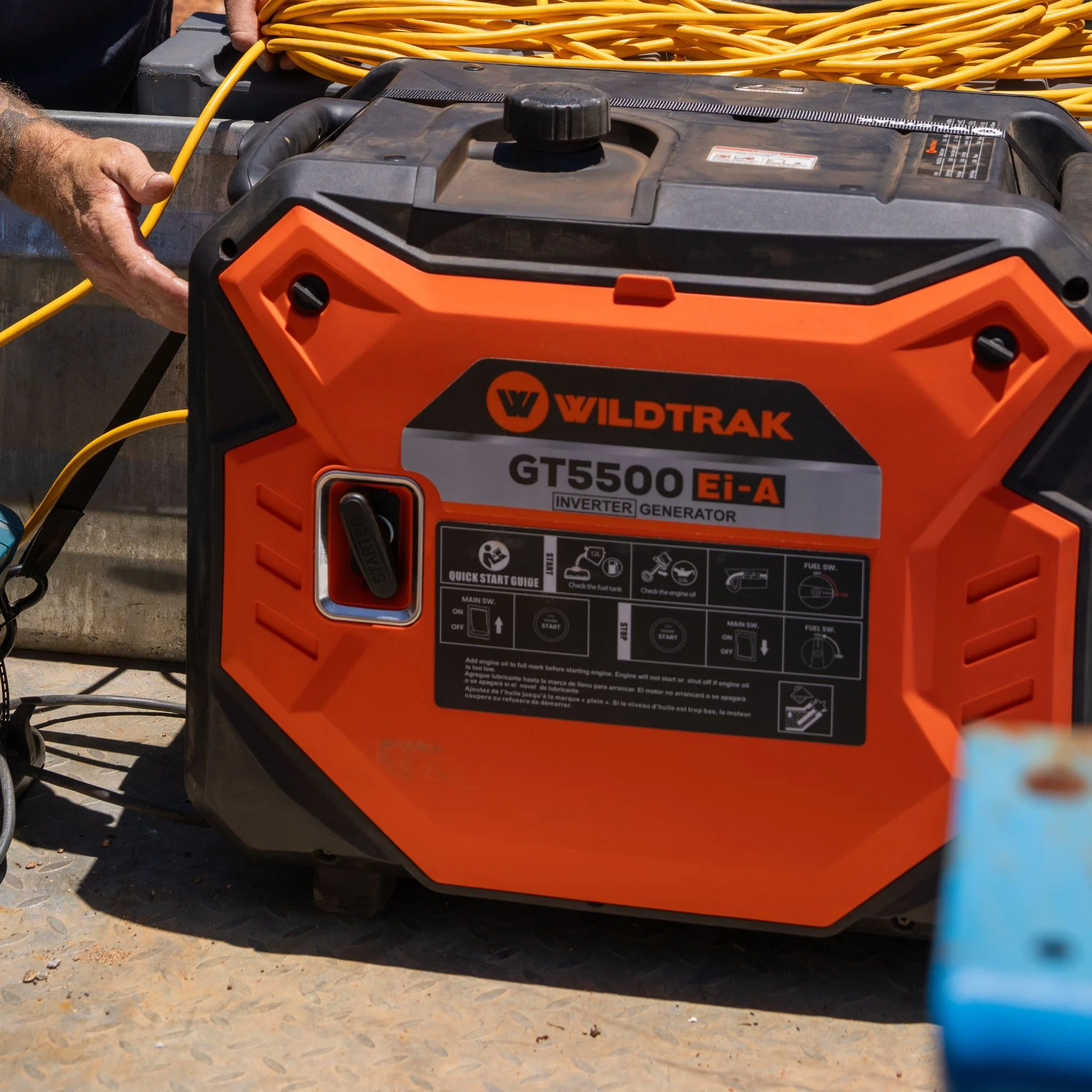 Wildtrak GT5500E i-A Pro Silent Inverter Generator | 5.5 KW |5500w with Remote - Image 9