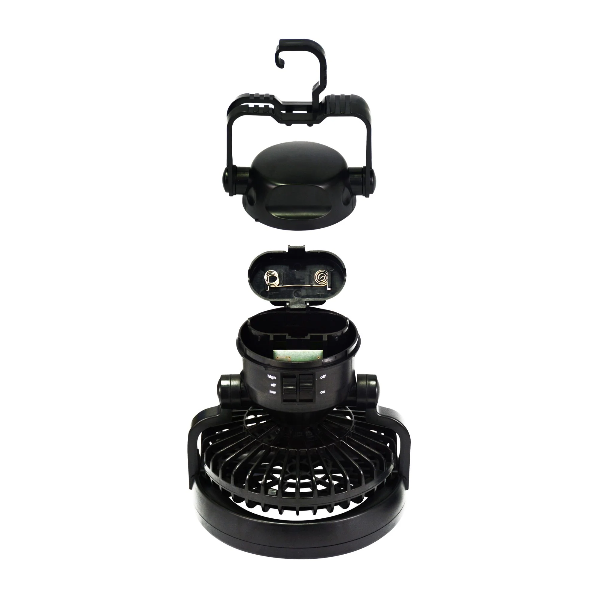 Wildtrak Portable 2 in 1 LED Light & Camping Fan, Battery Operated - Image 6