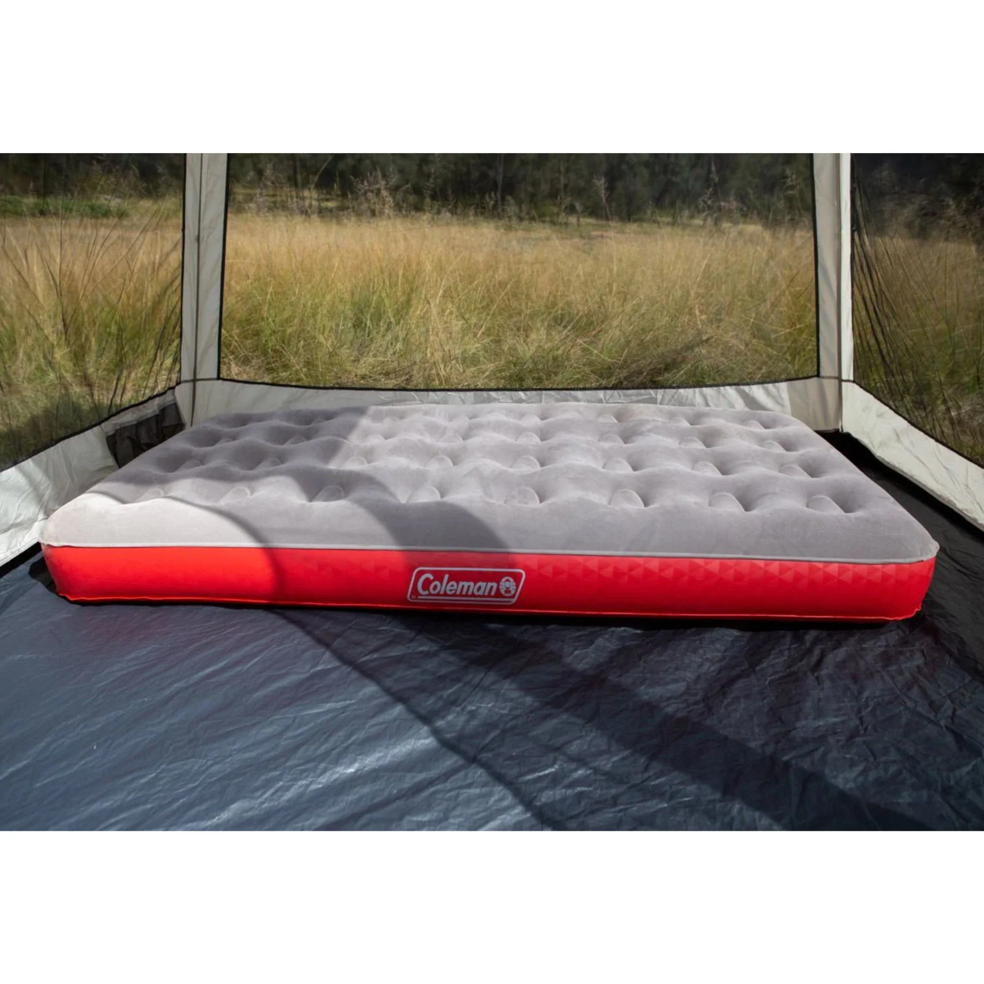 XL Single Quickbed Plus Air Mattress, Heavy Duty PVC , Soft Plush Rayon Flocked Top, Double Lock Valve, 187x 99 x24cm - Image 4